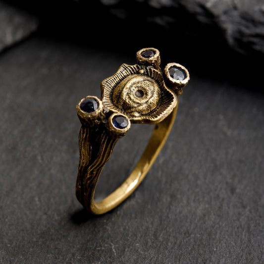 Uno Oculos Retro Yüzük