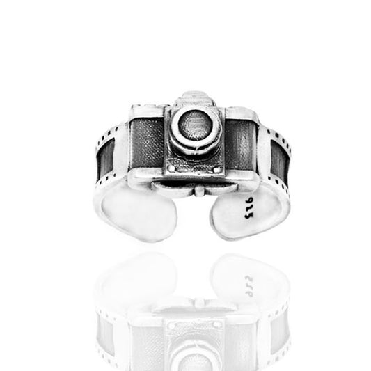 Vintage Kamera Yüzük